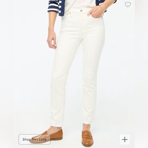 J crew stretch jeans - white 27
